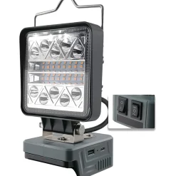 Arbetsbelysning|Arbetslampa*Japcell LED 800–1800 Lumen För Makita 18V Batteri