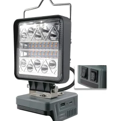 Arbetsbelysning|Arbetslampa*Japcell LED 800–1800 Lumen Till Bosch 18V ProCore – Flexibel Arbetslampa