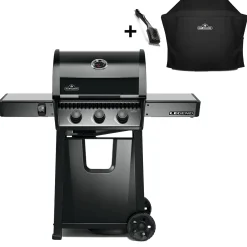 Kampanj Grillar|Nyheter*Napoleon Legend 365 med Grillöverdrag och Grillborste