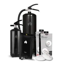 Brandskydd & Första Hjälpen*Housegard Lilla Villapaketet Black Design