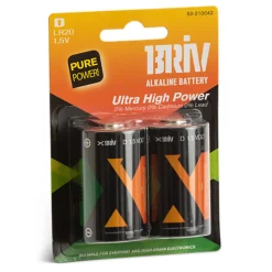 Batteri*Briv LR20 D 2-Pack