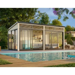 Palmako Lumi 17,6 m² (inv. 16,6 m²) Slide Plus