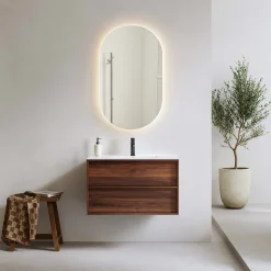 Hallmöbler|Badrumsmöbler*Bathlife Lyster Oval