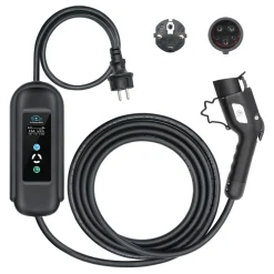 Motorwerk med Laddkabel EV Type1 3,7kW (1x16A, 5m)