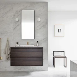 Våtrumsgolv & Badrumsgolv|Klinker*Bricmate M66 Glanshammar White Honed 60x60 cm