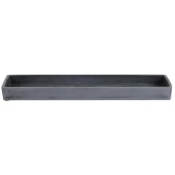 Krukor Inomhus*GreenLine Michelangelo 50x15 Antracit Till Krukor