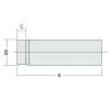 Kamin*Kaminexperten 500 mm Svart 120