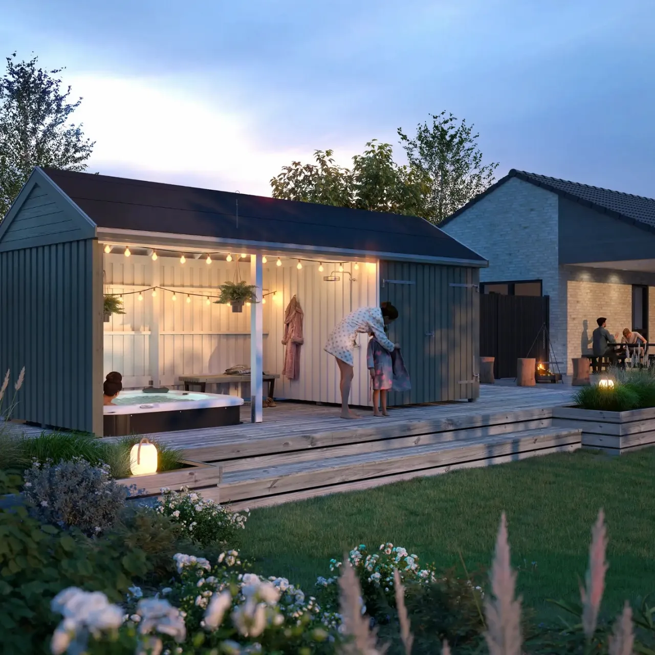 Vedförvaring*PLUS Multi 14,5 m2 169590