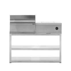 Kolgrill*Myoutdoorkitchen Nordic Line med Sidobrännare