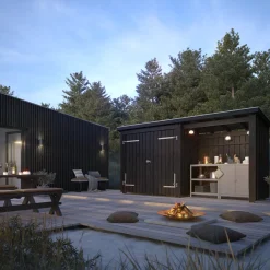 Vedförvaring*PLUS Nordic Multi Trädgårdshus 4,7 m²