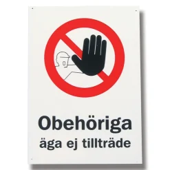 Stallinredning & Ladugårdsinredning|Skog & Lantbruk*Willab Obehöriga Äga Ej Tillträde