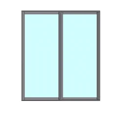 Fönsterparti|Glaspartier*Novoroom Original 2-Delat