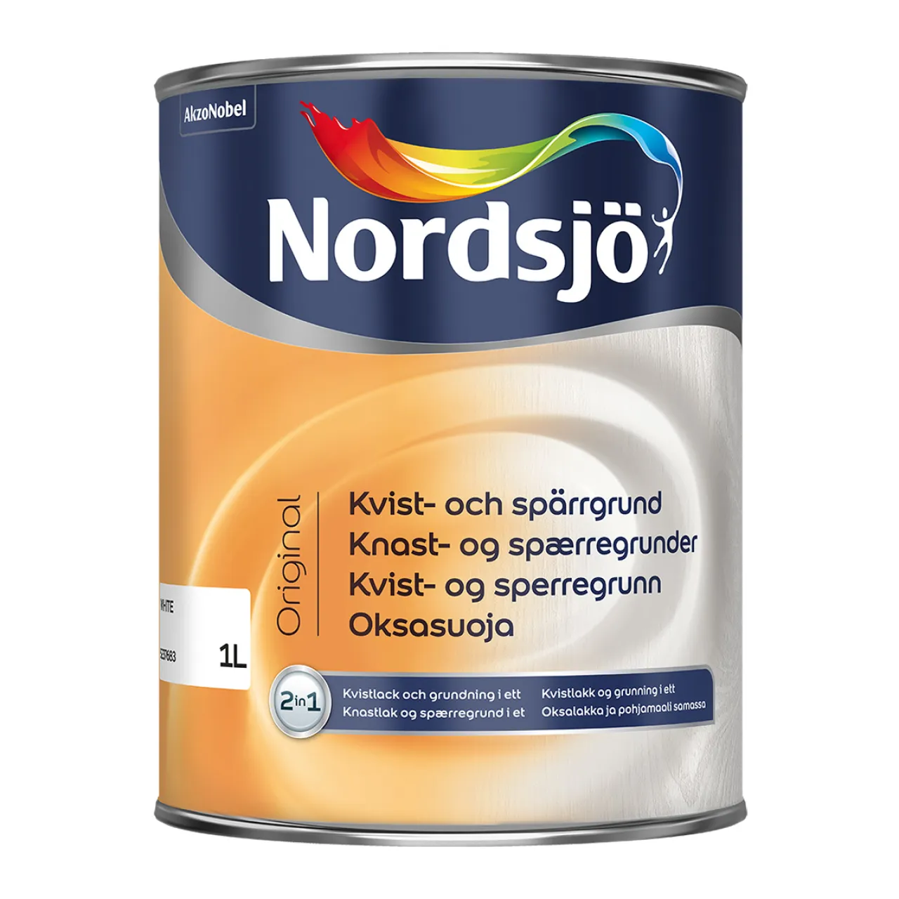 Nordsjö Original Kvist- & Spärrgrund Vit
