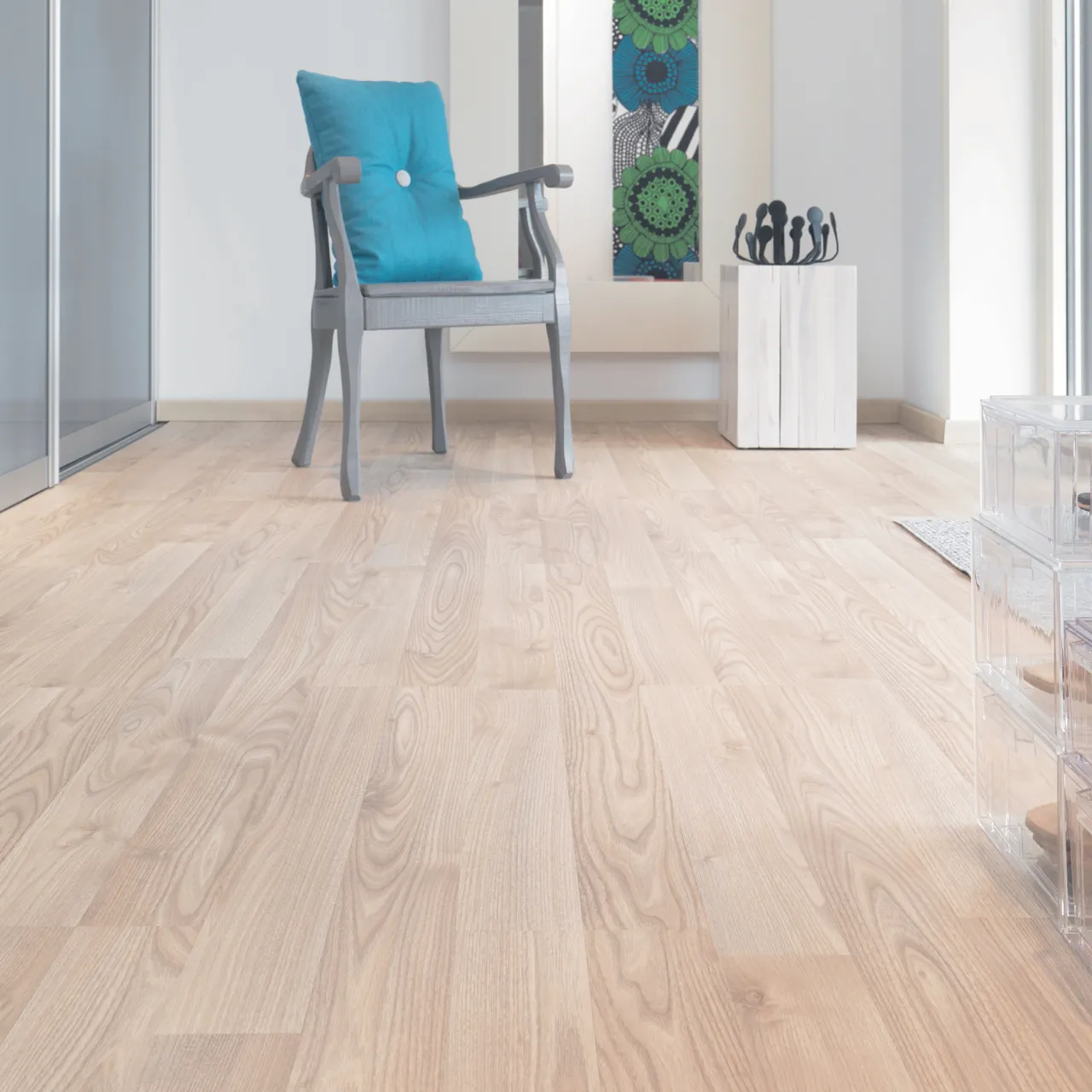 BerryAlloc Original White Oak 2-Stav, Ljudabsorberande med Ekimitation