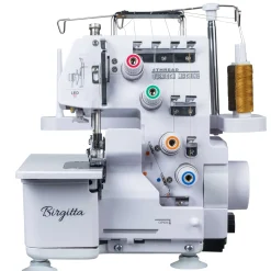 Birgitta Overlock Standard Vit Plast