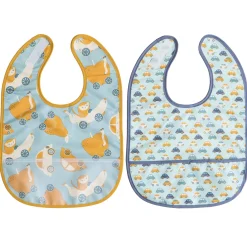 Barnservis*Rätt Start 2-pack Bilar Gul/blå