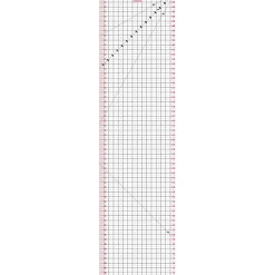 Pysselverktyg*Fiskars Patchwork Stl 15x60 cm 1 St