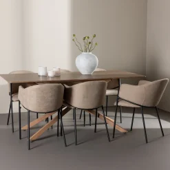 Bord|Matgrupp*Venture Home Piazza 180 med 6 st Evelina Stolar
