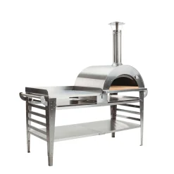 GrillSymbol Pizzo med Pizzabord XL Inox