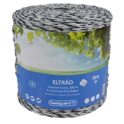 Inhägning Hage|Skog & Lantbruk*Swedguard Pro+ 3 mm Vit/Svart