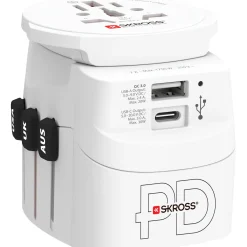 Övriga Resetillbehör|Mobiltillbehör*SKROSS PRO Light USB AC30PD World PD 30W Jordad