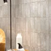 Våtrumsvägg|Kakel*Arredo Raku Oyster 6x27 cm