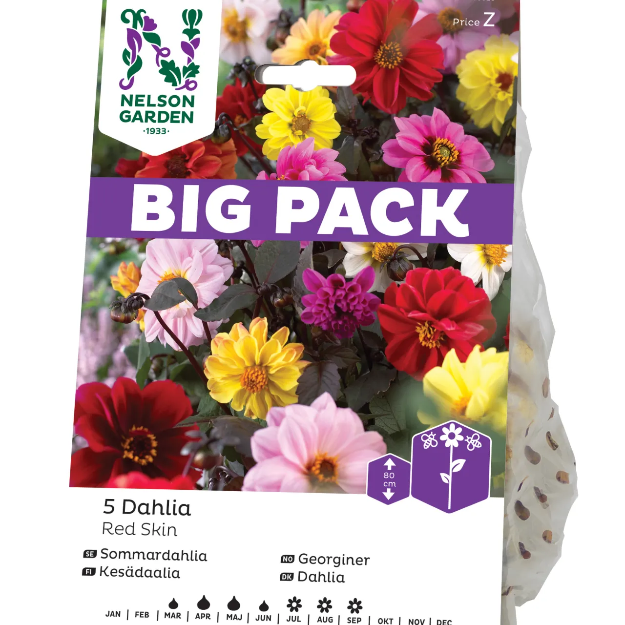 Nelson Garden Red Skin BigPack