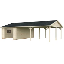 Hus & Fritidshus|Garagehus*Palmako Roger med Carport 53,1 m2