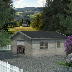 Hus & Fritidshus|Garagehus*Palmako Roger med Garageport 29,2 m2