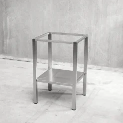Vilan Stainless Rostfri Variant Stativ med Underhylla