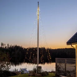 Star Trading Shiny LED-Ljusslinga med 500 Varmvita Ljus 10 Meter