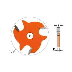 CMT Orange Tools Skivnotfräs  Bygghemma.se