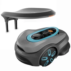 Paketerbjudande|Trädgårdsmaskiner*Gardena Smart Sileno Sense 400 Utan Slinga Paket Med Robothus