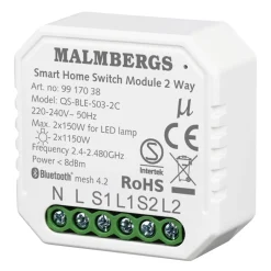 Malmbergs SmartHome Bluetooth On/off 2-kanal
