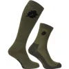 Jaktkläder|Arbetskläder & Skydd*Woodline Socka + Linersocka Merinoull Grön