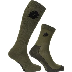 Jaktkläder|Arbetskläder & Skydd*Woodline Socka + Linersocka Merinoull Grön