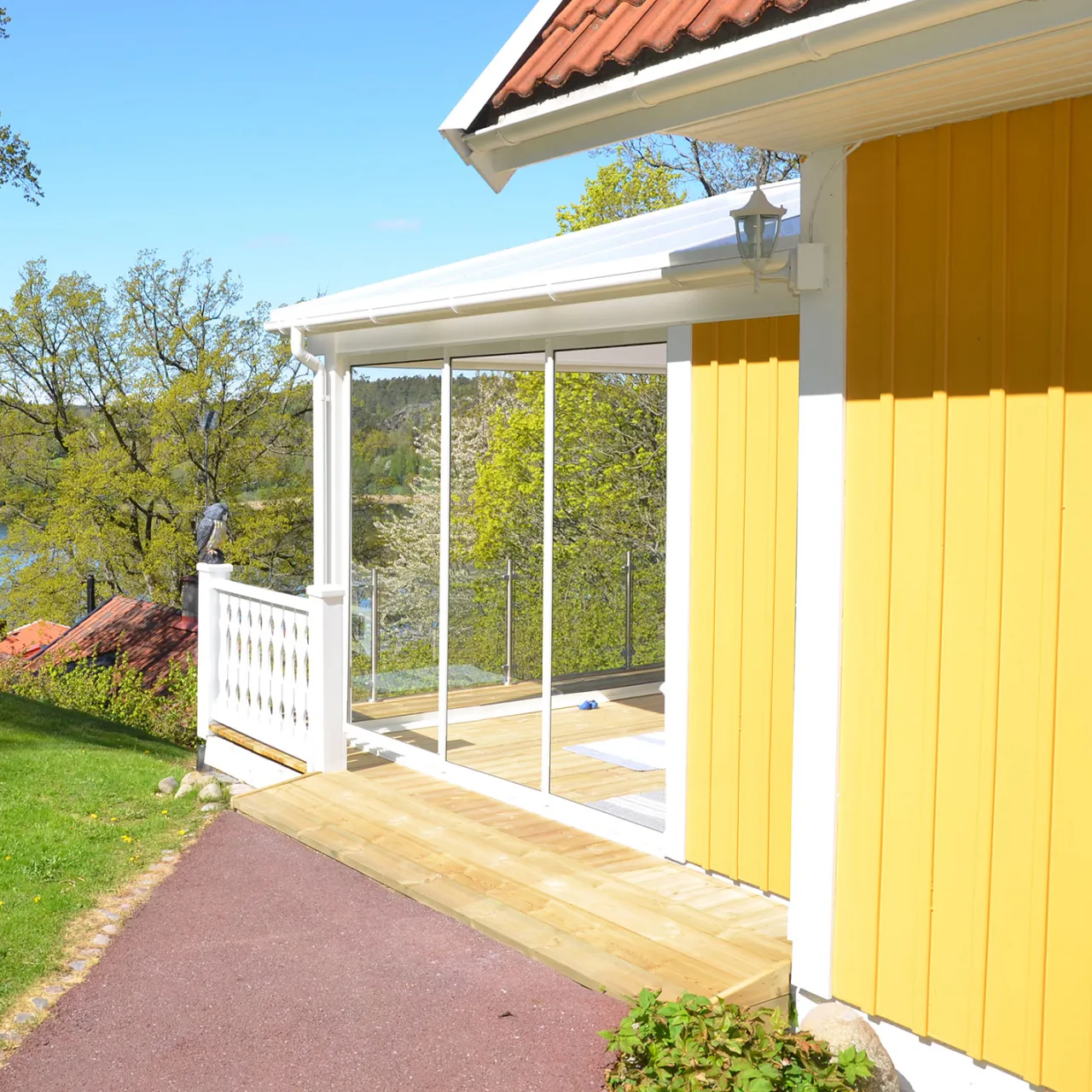 Landskap Stadig Förlängd Sommar 3-del