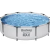 Bestway Steel Pro Max Ø3m Ovanmarkspool Grå