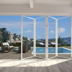 Vikdörrar*Allvy Sunroom s75 3-Glas 6-Delad