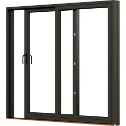 NorDan Svanenmärkt NTech Aluminium 2-Delad BlackLine Svart