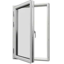 Aluminiumbeklädda Träfönster|3-Glasfönster*Svenska Fönster Svanenmärkt Aluminiumbeklätt Trä 3-Glas