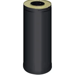 Bastutillbehör*Harvia Svart 500 mm för Stålskorsten