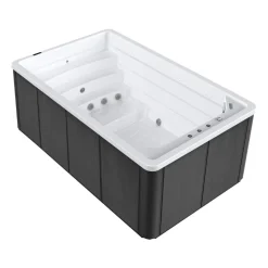 Spabad|Pooler & Utomhusbad*Swebad Swim Family med Gaveltrappa och Termolock
