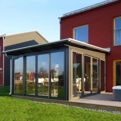 Altanfönster|Altan & Terrass*Halle Thermo 2 Fönster Vit