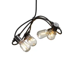Gnosjö Konstsmide till Partyslinga Startset E27 20st LED-lampor Amber