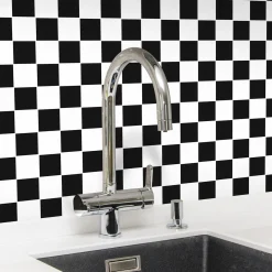 Arredo Titan Mix Svart/Vit Matt 5x5 cm
