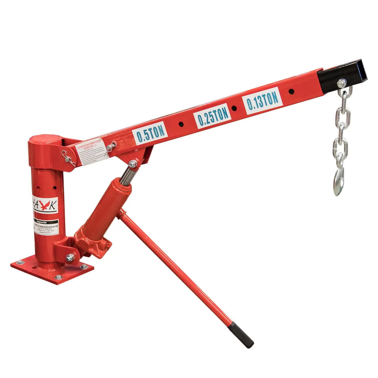Hawk 0,5 ton Hydraulisk