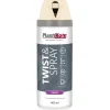 Måla & Rita|Sprayfärg*Plasti-kote T&S Vit Halvblank 400 ml