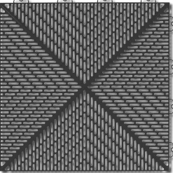 Bergo Unique Graphite Grey Golvtrall i Plast