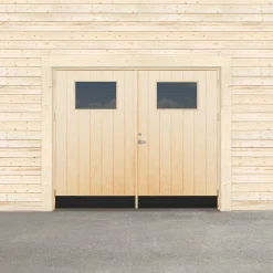 Garageportar|Garageportar*Sveadörren Varm Cotswold Obehandlad
